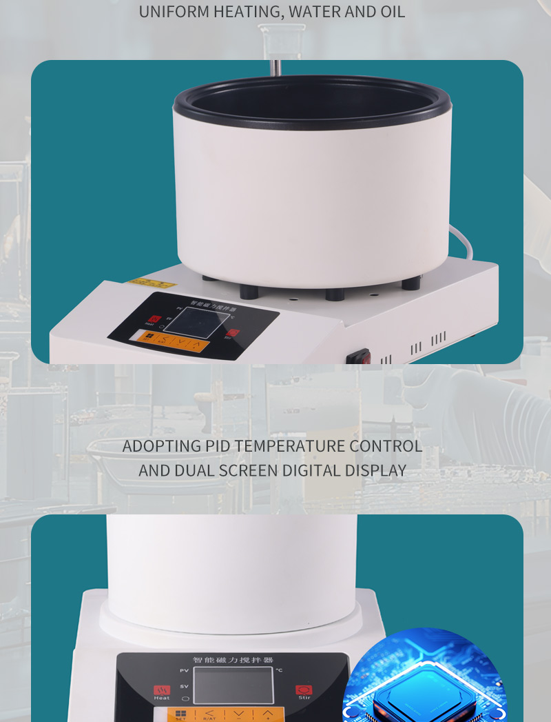 Lab Magnetic Stirrer Hot Plate - 2026年新型電気ホットプレート磁気攪拌機 | 速度と温度が調整可能な実験用磁気攪拌機