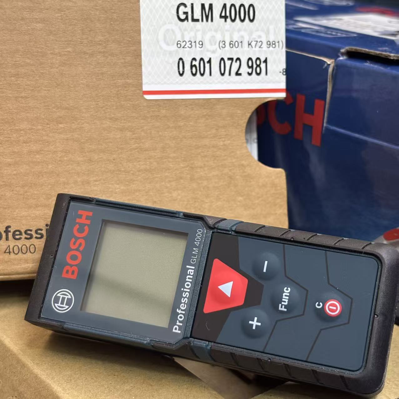 Test Instruments - ボッシュ GLM 4000 レーザー距離計 デジタルメジャー 40m