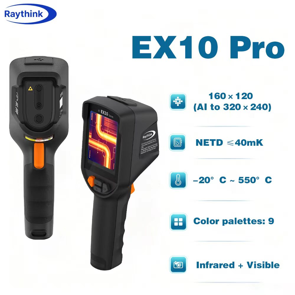 Thermal Imaging Camera Pcb Repair - Raythink Ex10 Pro ハンドヘルド赤外線サーマルイメージャー 工業用回路メンテナンス 高解像度