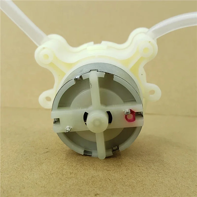 Mini Peristaltic Pump 12V - DC 3.7V 5V 6V マイクロ蠕動ポンプ ミニ500ギアードモーター