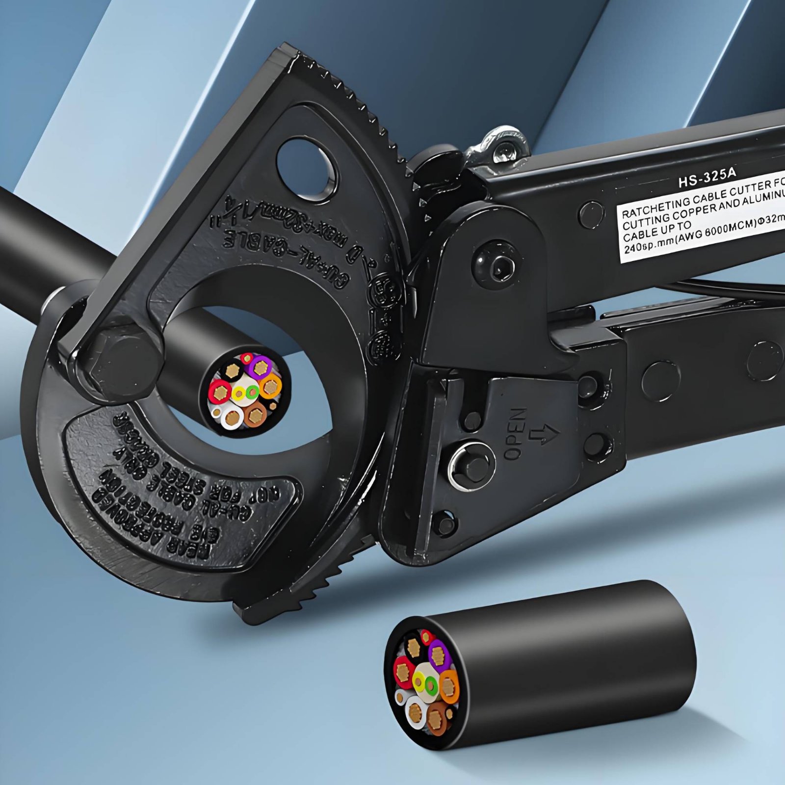 ラチェット式ケーブルカッター クイックリリース ヘビーデュー - Industrial Tools のレビューと価格