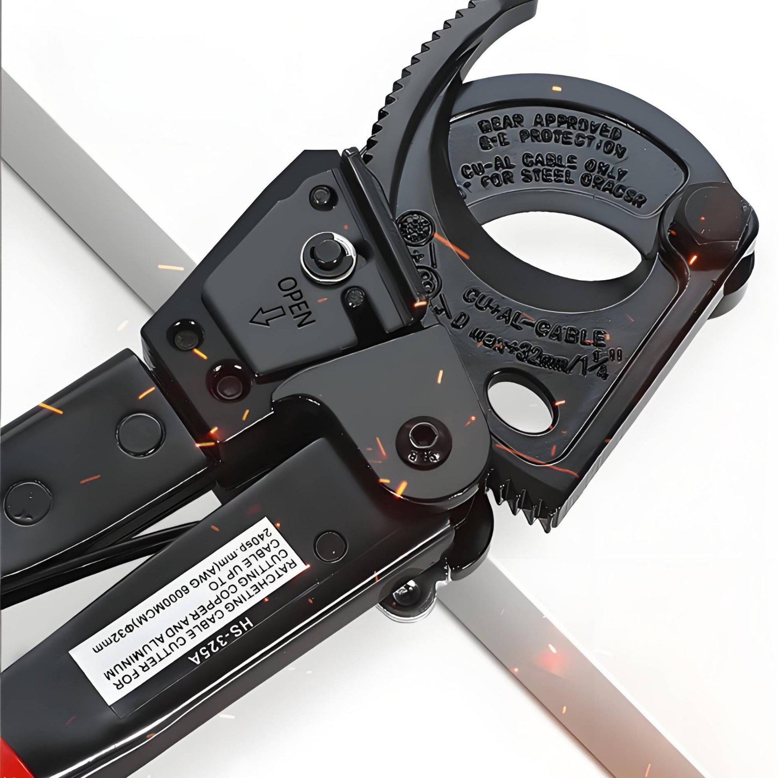 ラチェット式ケーブルカッター クイックリリース ヘビーデュー - Industrial Tools のレビューと価格