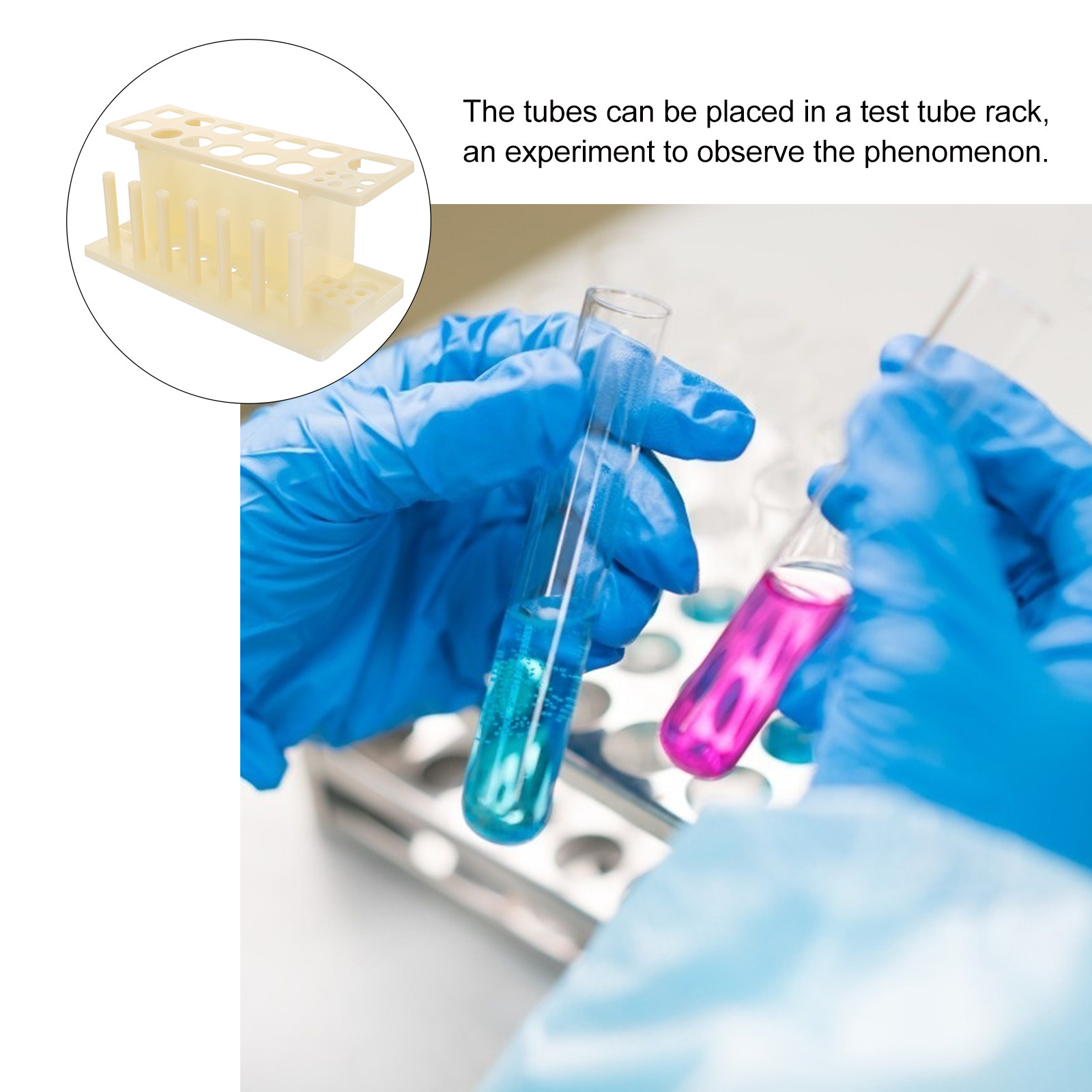 試験管立て、木製ラボ用棚、学校の教材、専門的な研究室や教室に - Lab Equipment のレビューと価格