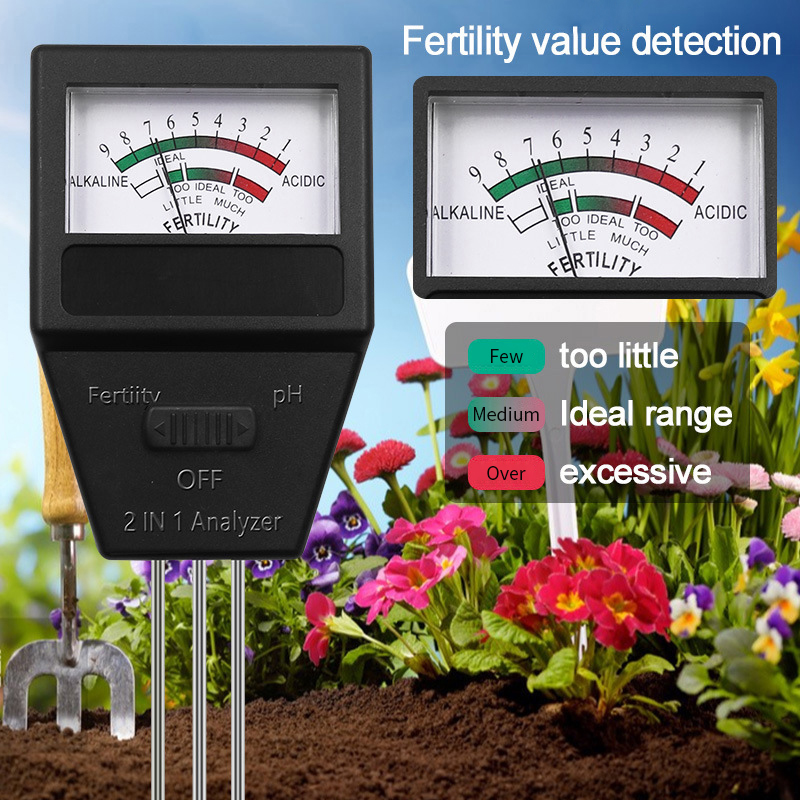 土壌PHテスター,3つのプローブ,肥料測定装置,庭,植物用の - Ph Meter Digital Water Tester のレビューと価格