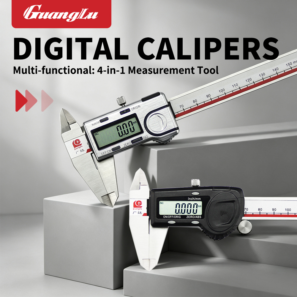 Guanglu 高精度/Bluetooth/絶対値/ソーラー - Digital Caliper 150Mm Stainless Steel のレビューと価格