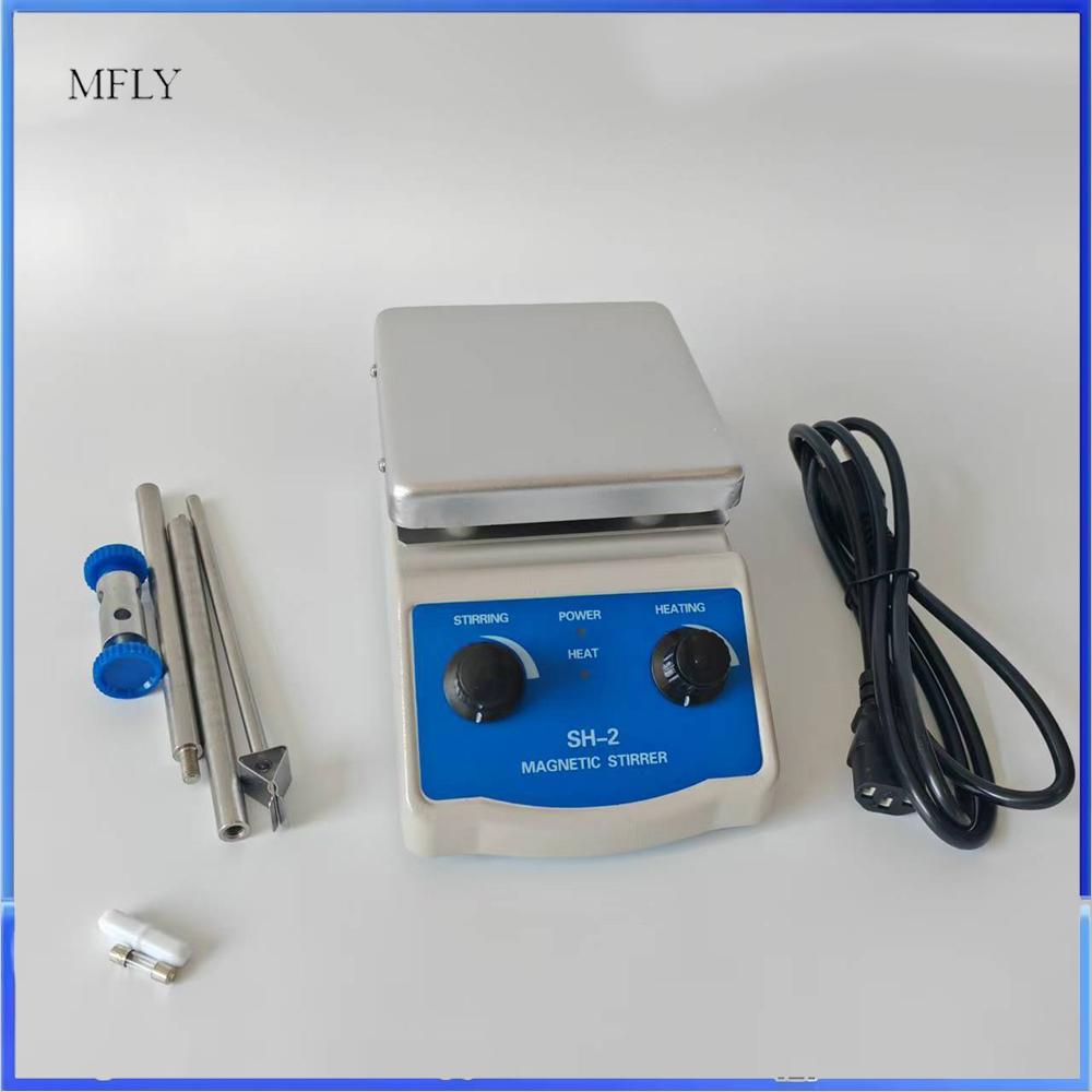 SH-2 実験用マグネチックスターラー 加熱機能付きラボ用攪 - Lab Magnetic Stirrer Hot Plate のレビューと価格