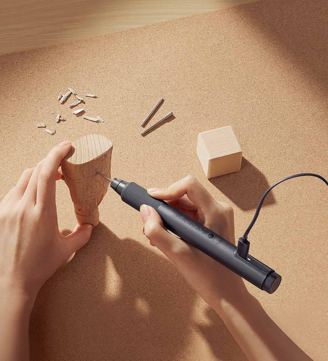MIJIA電動研磨ペン 22000回転/分 ブラシレスモータ - Industrial Tools のレビューと価格