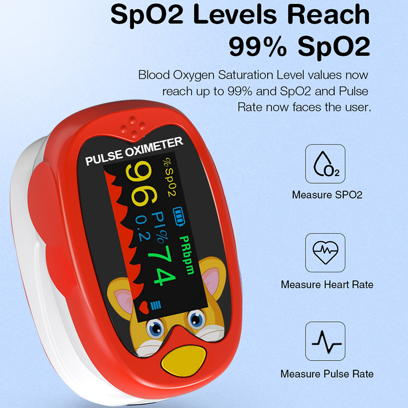 USB充電付き指紋パルスオキシメータ,LEDディスプレイ付き - Pulse Oximeter Fingertip Rechargeable のレビューと価格