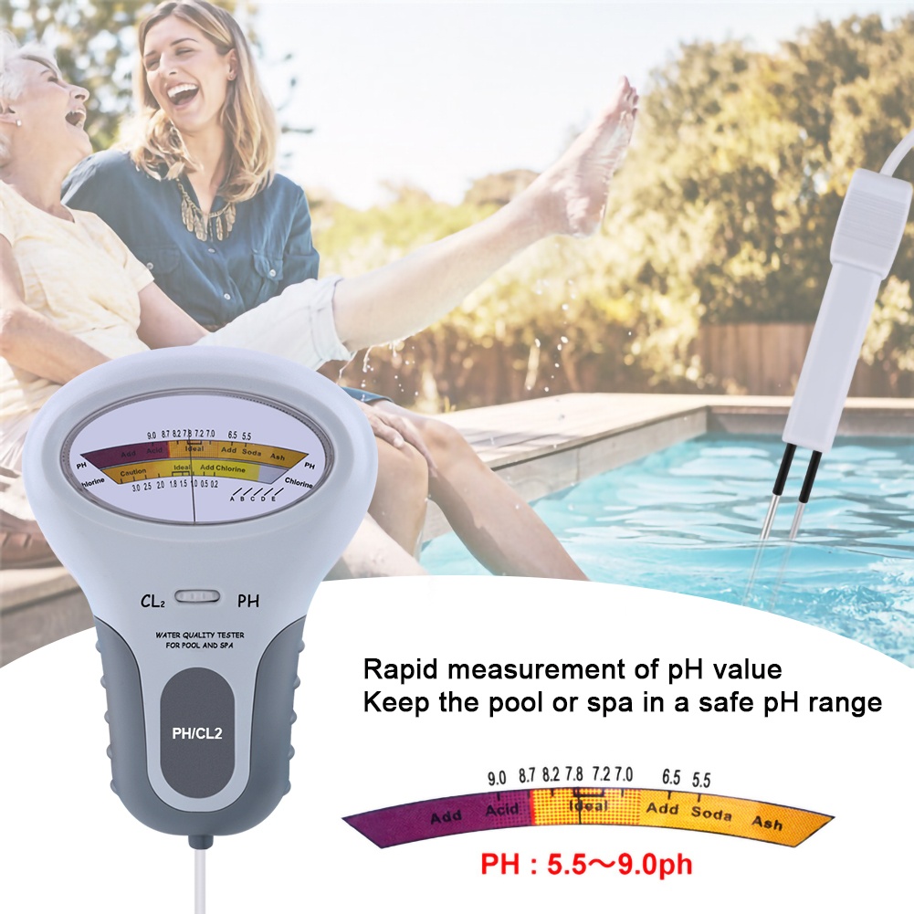 PC102 ポータブル水質テスター デジタル 2 in 1  - Ph Meter Digital Water Tester のレビューと価格