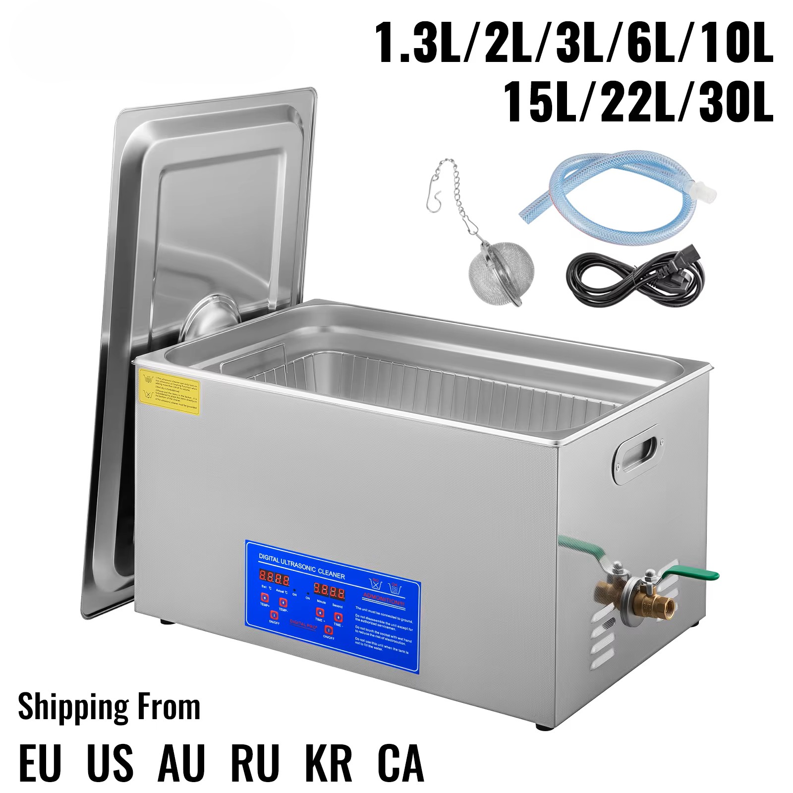 SucceBuy 1.3L 2L 3L 6L 10L 15L - Ultrasonic Cleaner 30L Industrial のレビューと価格