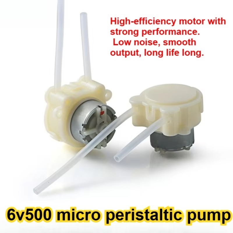 マイクロ蠕動ポンプ、DC12V、小型ミニサイズ、500、ギア - Mini Peristaltic Pump 12V のレビューと価格