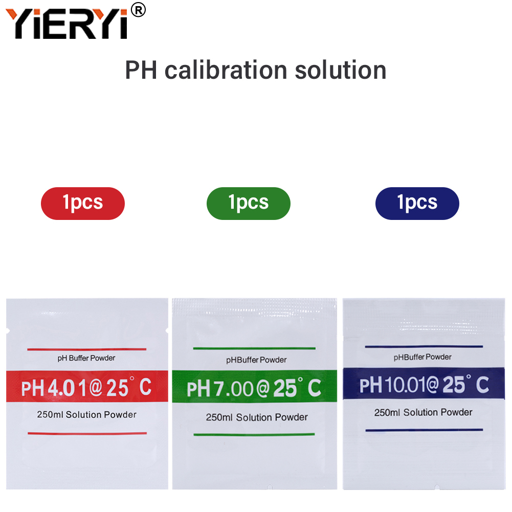 Yieryi Ph バッファ校正パウダーセット Ph4.01 - Ph Meter Digital Water Tester のレビューと価格