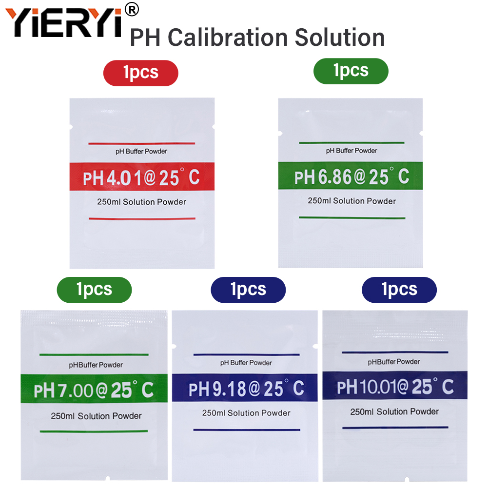 Yieryi Ph バッファ校正パウダーセット Ph4.01 - Ph Meter Digital Water Tester のレビューと価格