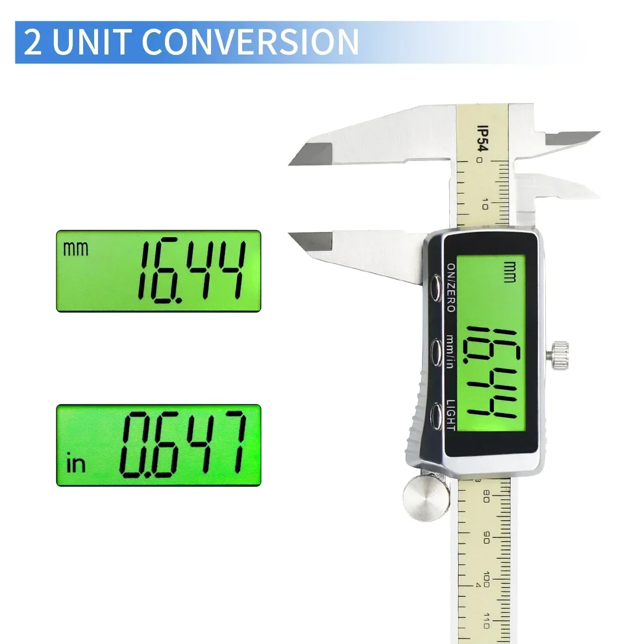 Shahe-大型LCDバックライト付きデジタルベリージュニア - Digital Caliper 150Mm Stainless Steel のレビューと価格